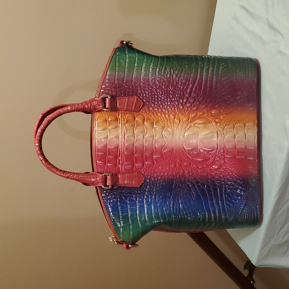 Brahmin Duxbury Confection Ombre Melbourne 14.5w 14.2 H. Muticolor Leather. - Picture 3 of 4